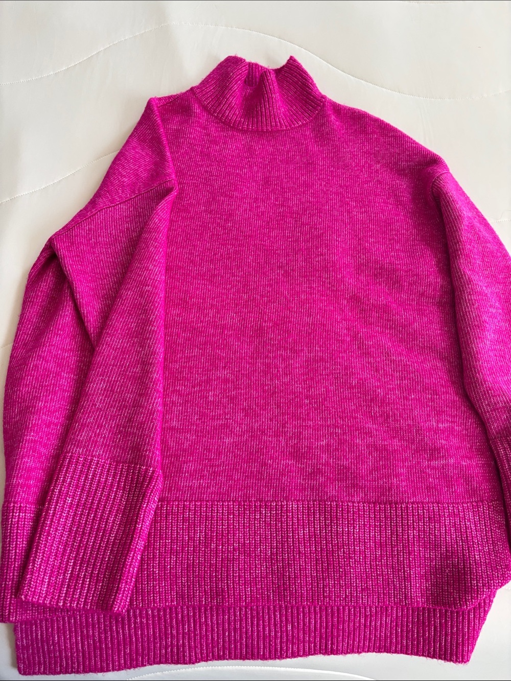Express Hot Magenta Turtleneck Sweater. Never used.